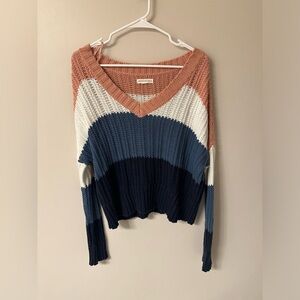 Aeropostale Striped Sweater Size Medium